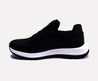 brent black slip on men sneakers