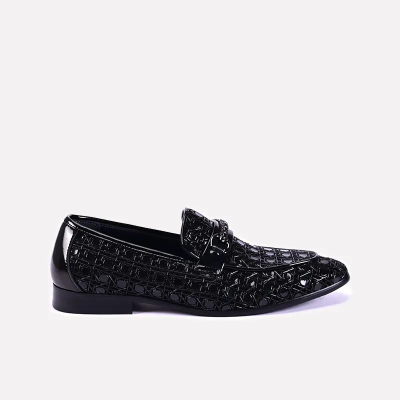 Bridgeman Black Loafer Dress Shoes 0111243 – 1st Step Shoes & Bags