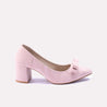 bronica womens pink casual pumps