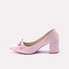 bronica pink casual pumps for womens