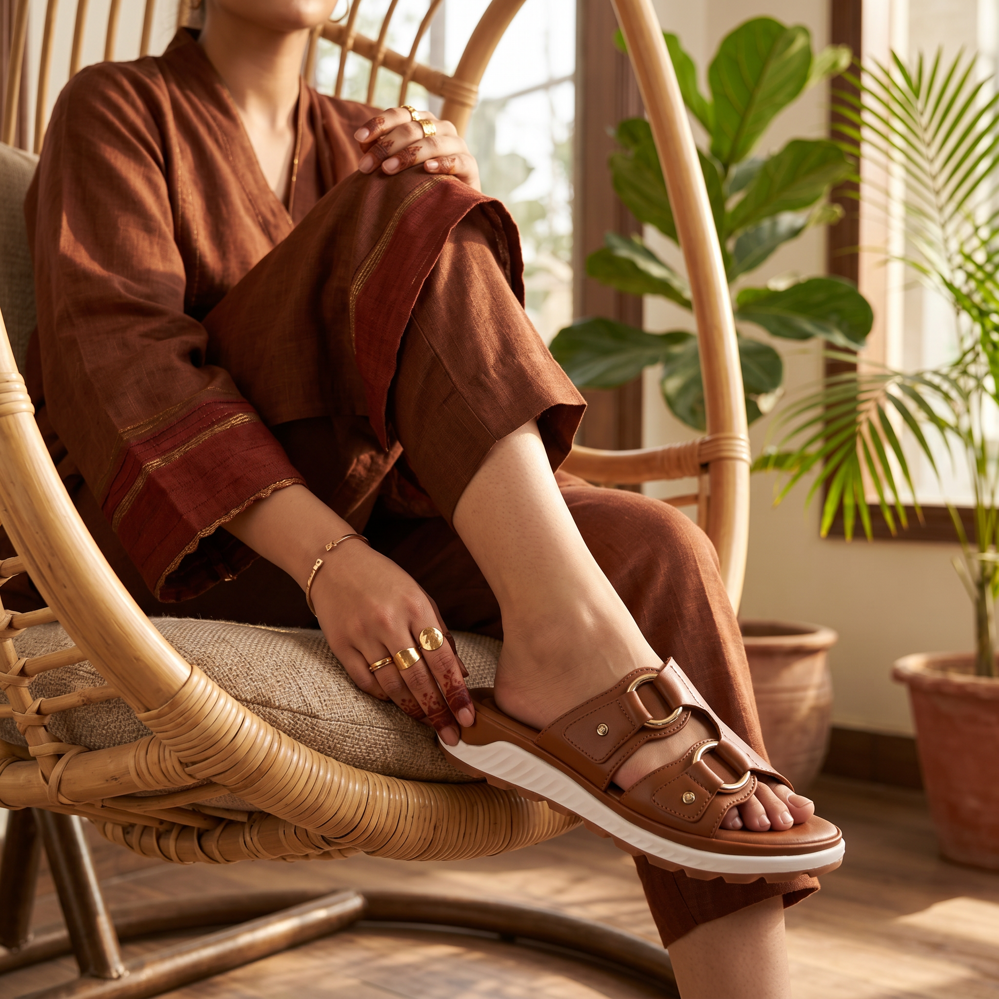 Casual Slipper Mustard 0414077