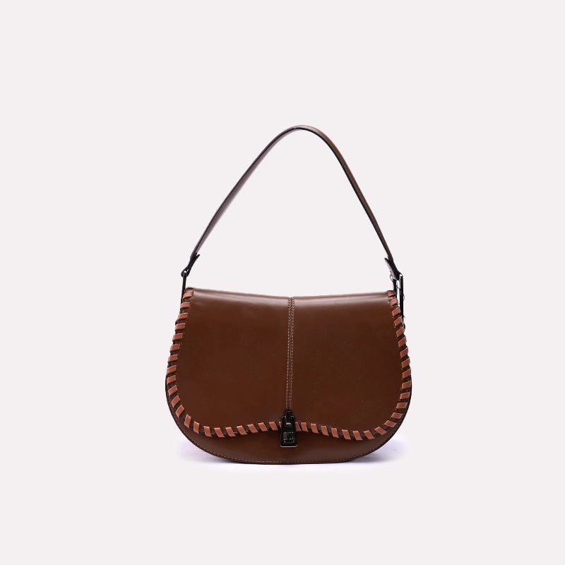 Brown Casual Hand Bags