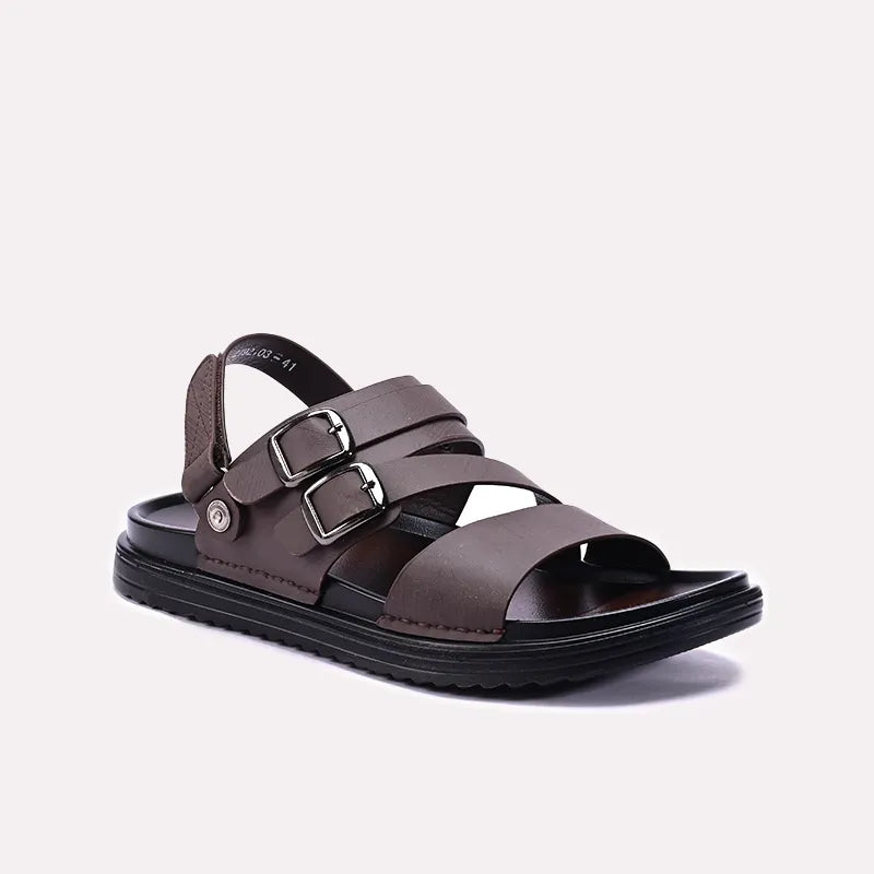 Brown Casual Sandals For Men