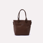 Brown Casual Shoulder Bags