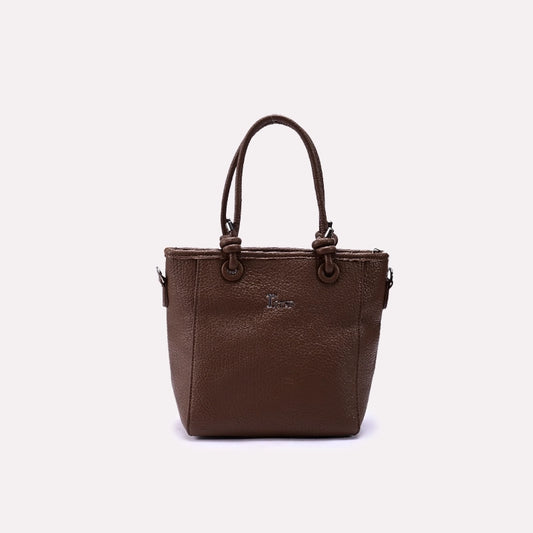 Brown Casual Shoulder Bags