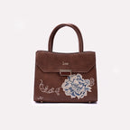 Brown Casual Shoulder Bags