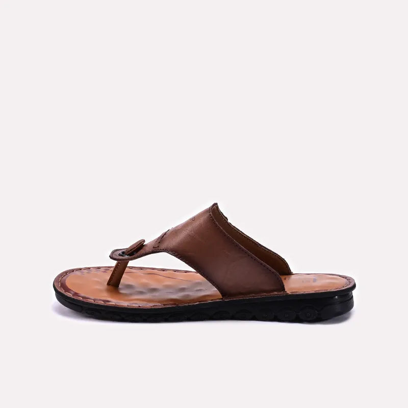 Brown Casual Slippers for Men