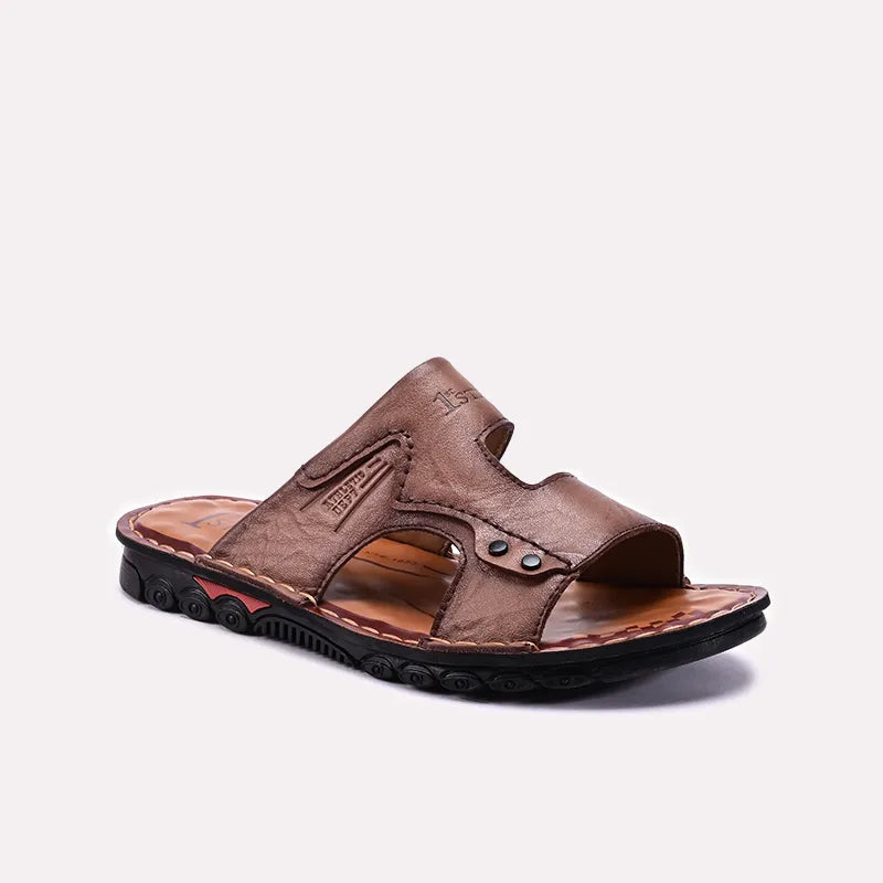 Brown Casual Slippers