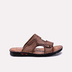 Mens Brown Casual Slippers