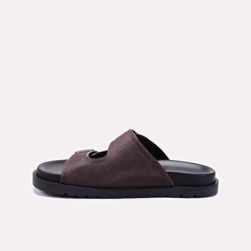 Brown Casual Slippers for Men