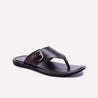 brown casual strap slides for men