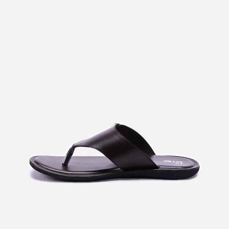 brown casual strap slides mens