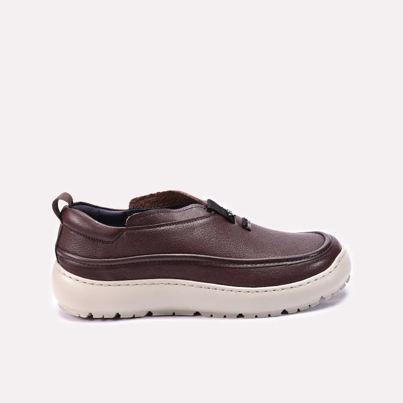 Mens Brown Comfortable Casual Shoes