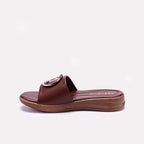 Brown Comfy Casual Slippers for Women