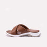 Brown Comfy Casual Slippers for Women