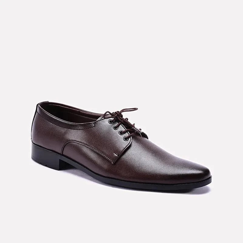 brown derby shoes men
