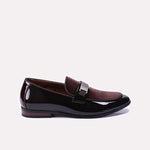 Mens Brown Glossy Formal Shoes