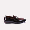 Mens Brown Glossy Formal Shoes