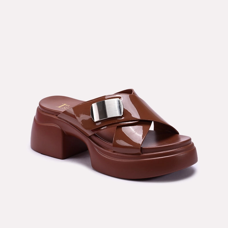 brown_glossy_platform_slippers_0413205_1.webp