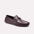 Brown Horsebit Loafers