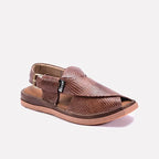 Brown Kaptan Peshawari Sandal 0140742