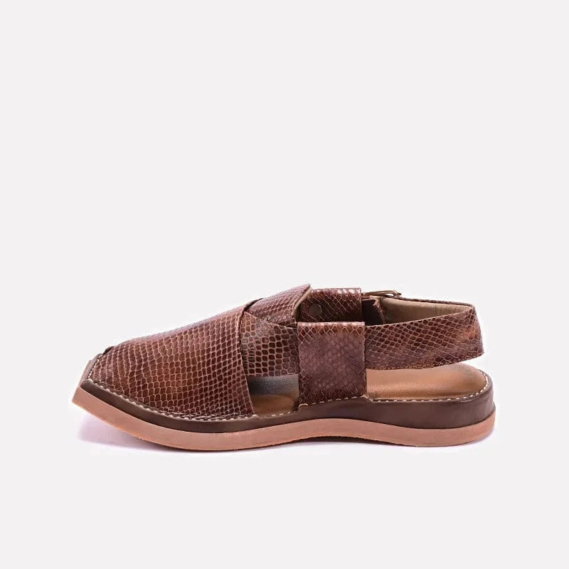 Brown Kaptan Peshawari Sandal 0140742