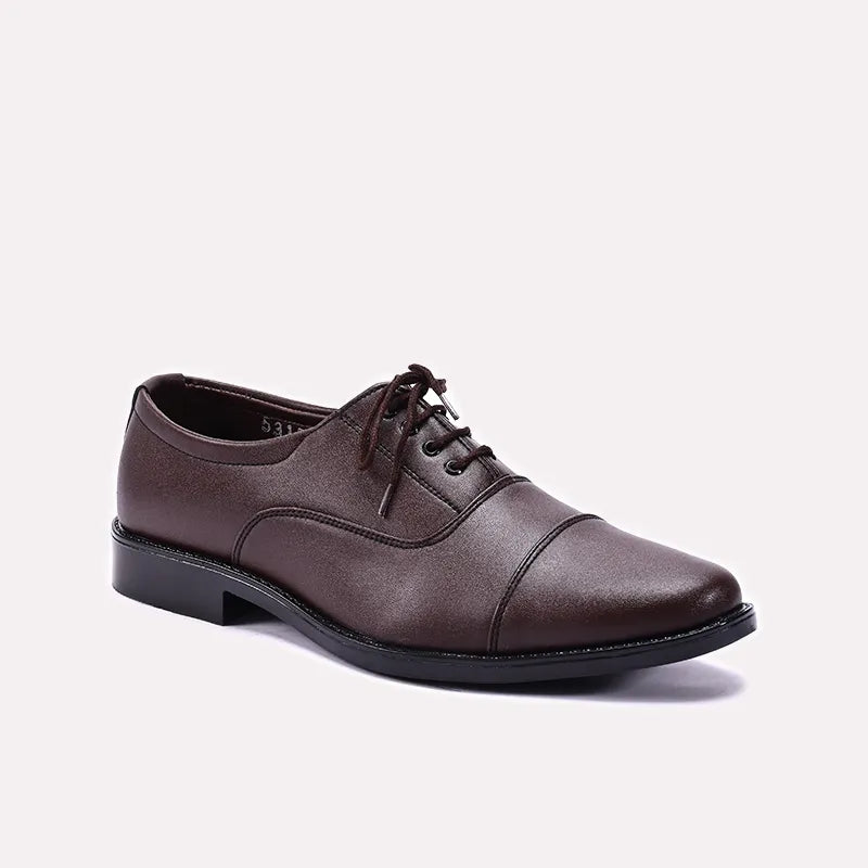 Brown Matt Formal Shoes