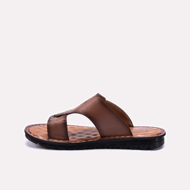 Brown Casual Slippers for Men