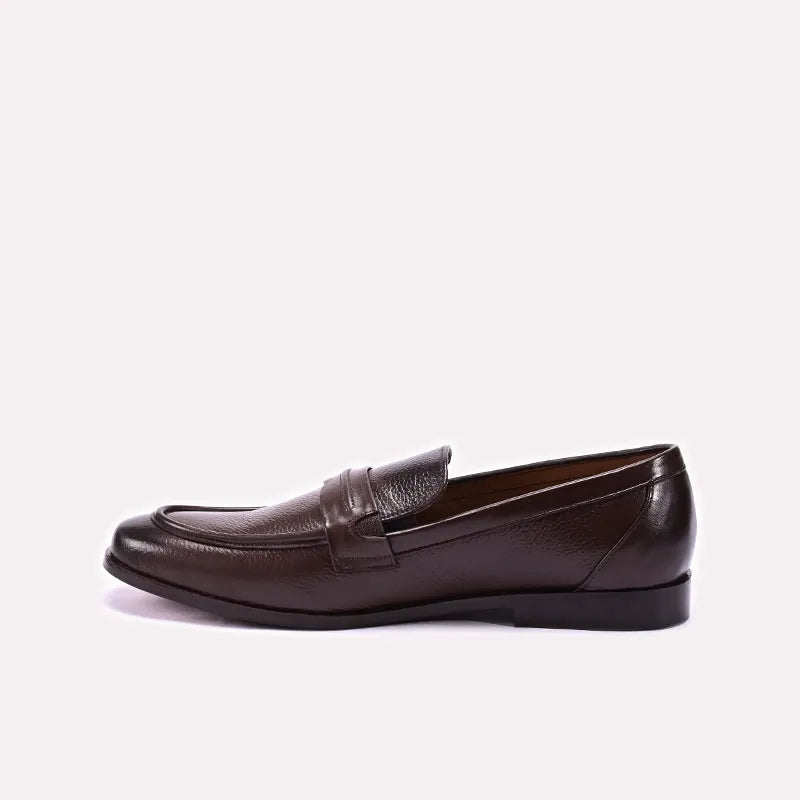 Brown Slip On Formal Shoes 0110879