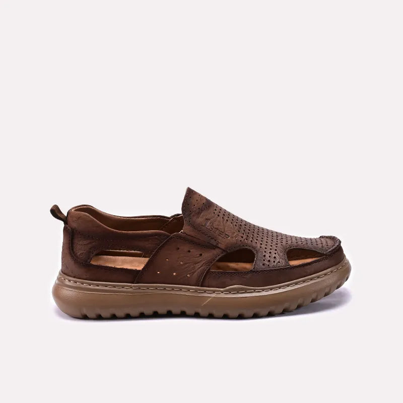 Brown Roman Sandals