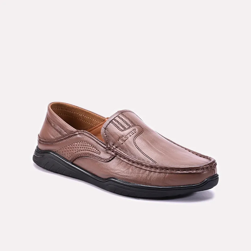 Brown Slip on Shoes 0160530
