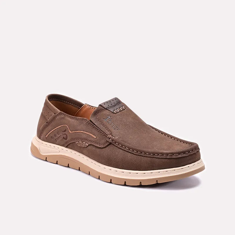 Brown Suede Casual Shoes 0160542