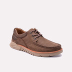 Brown Suede Casual Shoes