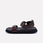 Brown Velcro Casual Sandals 0141169