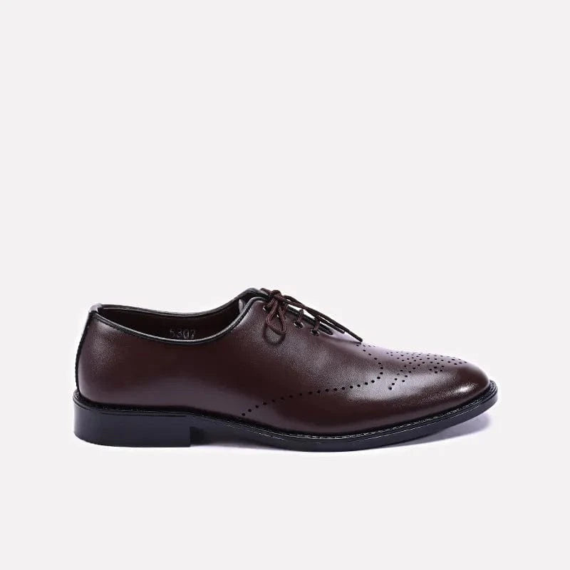 brown wingtip oxford shoes mens