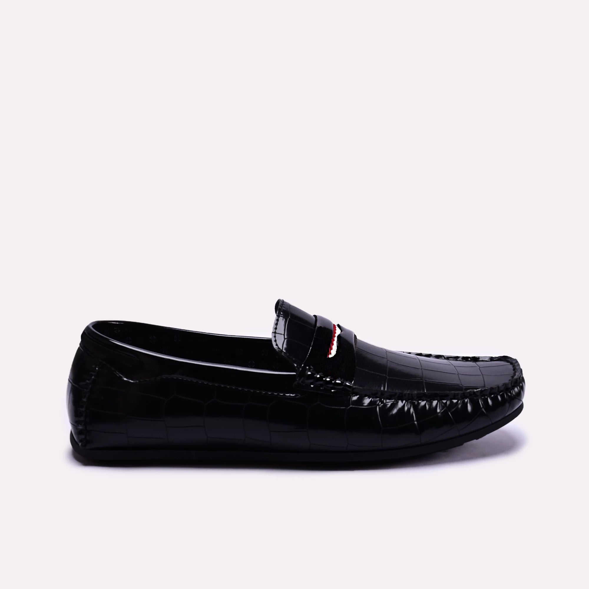 Byers Black Glossy Loafers 0130783