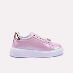 Cadenza Pink Glossy Sneakers 0440763