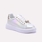 Cadenza White Glossy Sneakers 0440763