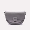 Calyx Gray Casual Handbag