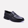 camden black slip on perforated dress shoes