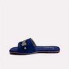 camila blue fancy slippers for women