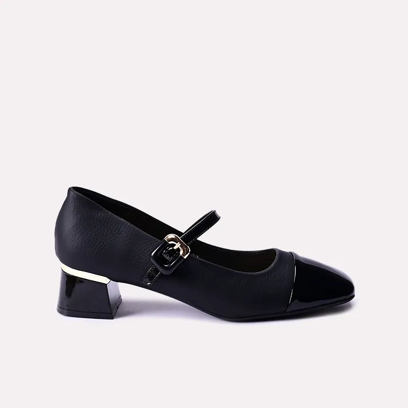 cate women black casual pumps