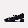 cate black casual pumps for women