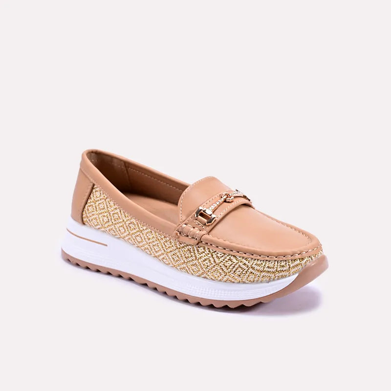 cecilia fawn fancy loafer pumps