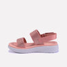 celia pink soft casual sandals for women