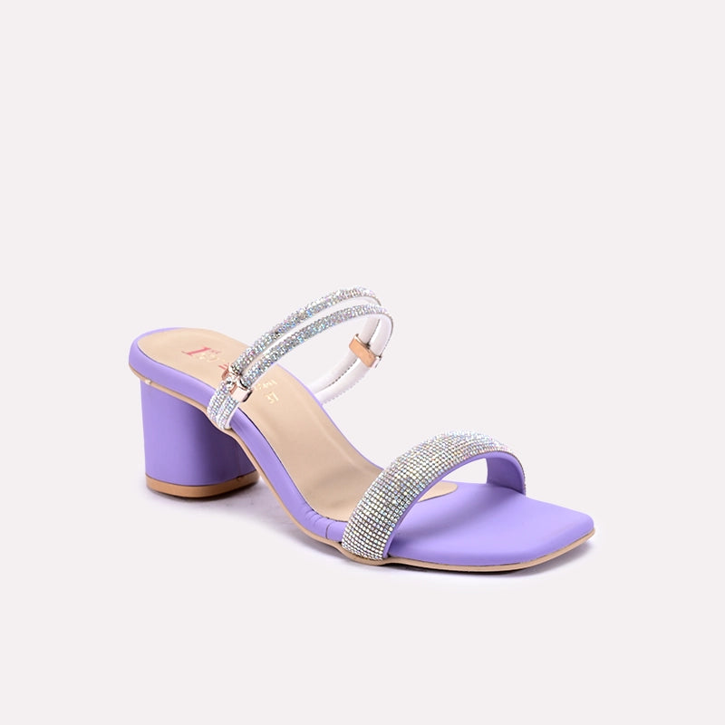 chelmsford block heel purple bridal slippers