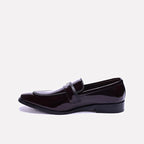 chesterfield black slip on formal loafers for men