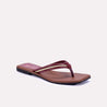 cheswick flip flop maroon casual slippers