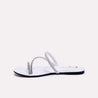 claremont white fancy slippers for womens