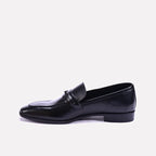 clarendon black formal slip on shoes for men